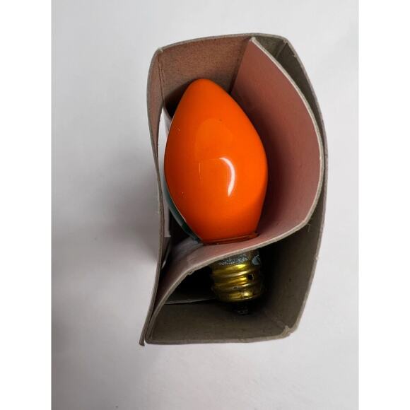 Enchanted Forest Christmas C7 Replacement Light Bulbs Red Blue Green Orange NIB! - Picture 4 of 4